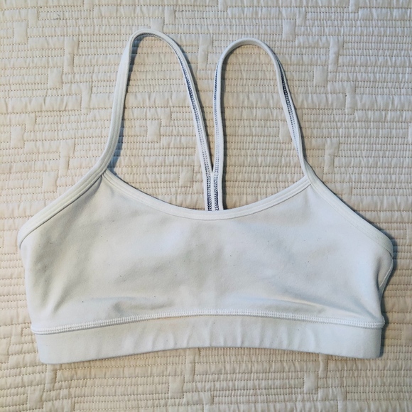 lululemon athletica Other - Lululemon Flow Y Bra IV White Size 6